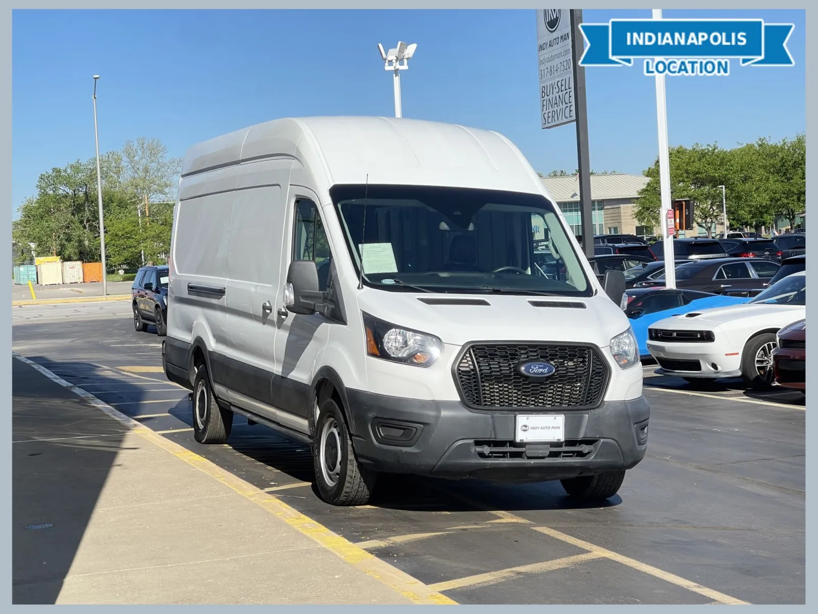White 2021 Ford Transit-250 for sale in Indianapolis, IN