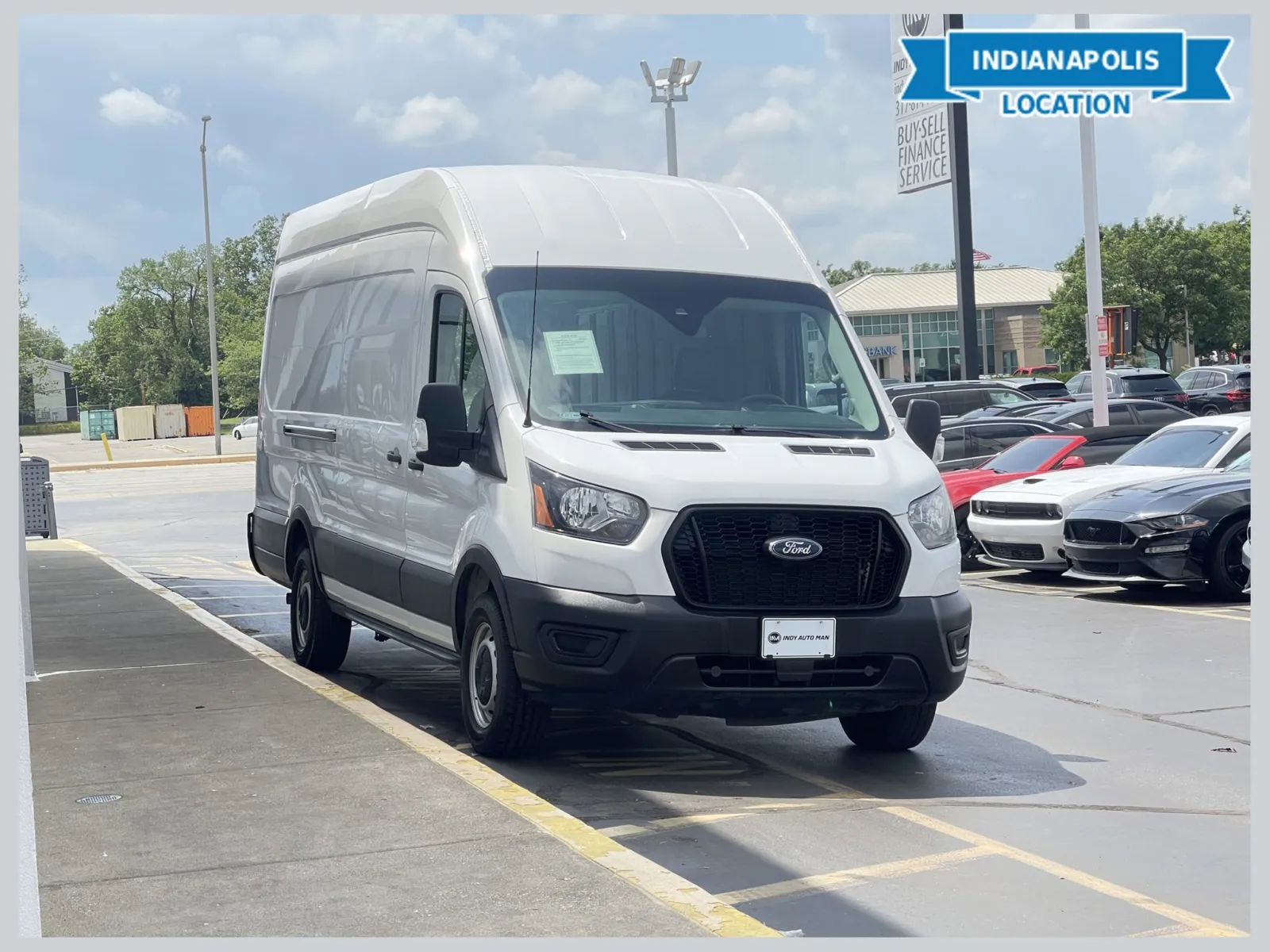 White 2021 Ford Transit-250 for sale in Indianapolis, IN