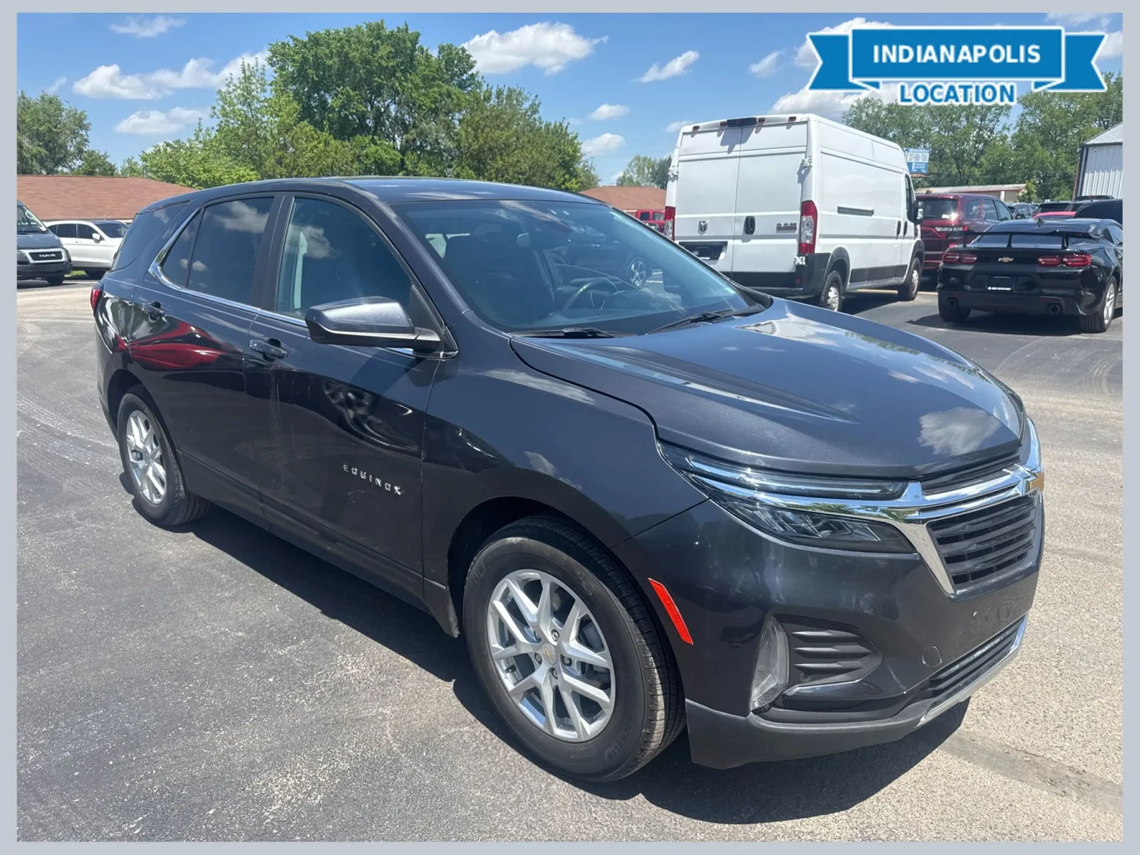 Gray 2022 Chevrolet Equinox LT for sale in Indianapolis, IN