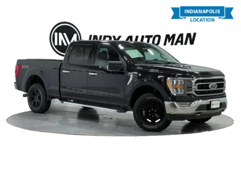 Black 2021 Ford F-150 XLT for sale in Indianapolis, IN