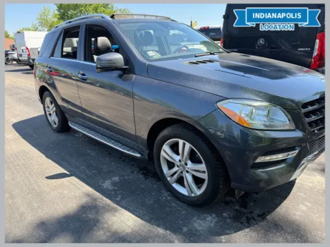 Blue 2015 Mercedes-Benz M-Class ML 350 4MATIC for sale in Indianapolis, IN