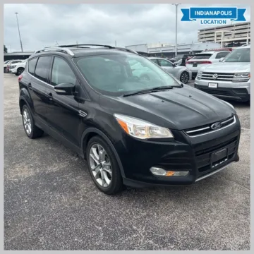 Black 2015 Ford Escape Titanium for sale in Indianapolis, IN