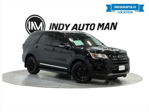 Black 2018 Ford Explorer XLT for sale in Indianapolis, IN