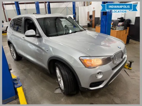 Silver 2017 BMW X3 xDrive28i for sale in Indianapolis, IN