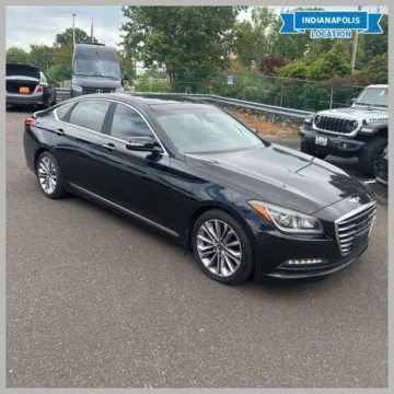 Black 2016 Hyundai Genesis 3.8 for sale in Indianapolis, IN