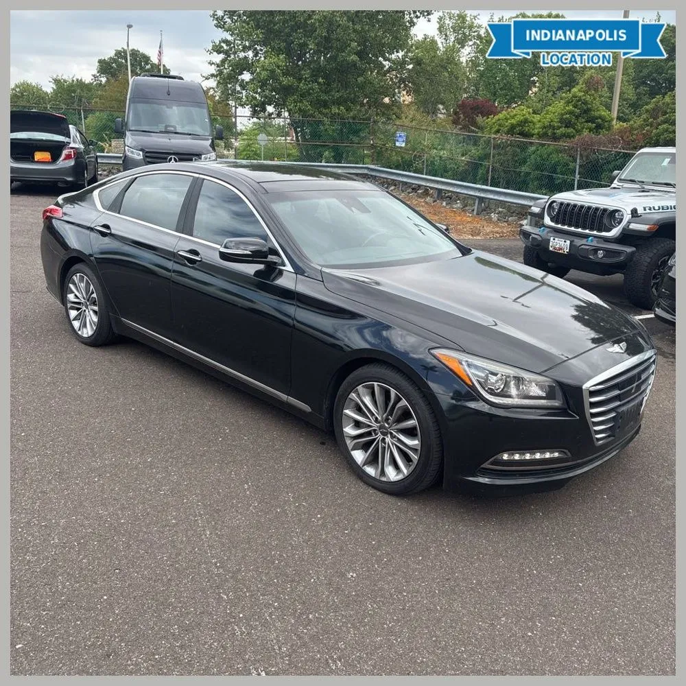 Black 2016 Hyundai Genesis 3.8 for sale in Indianapolis, IN