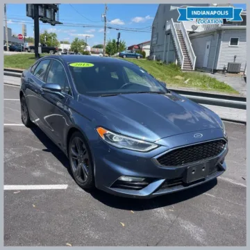 Blue 2018 Ford Fusion Sport for sale in Indianapolis, IN