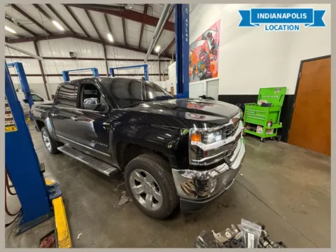 Black 2018 Chevrolet Silverado 1500 LTZ 1LZ for sale in Indianapolis, IN