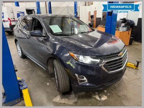 Blue 2018 Chevrolet Equinox LT for sale in Indianapolis, IN