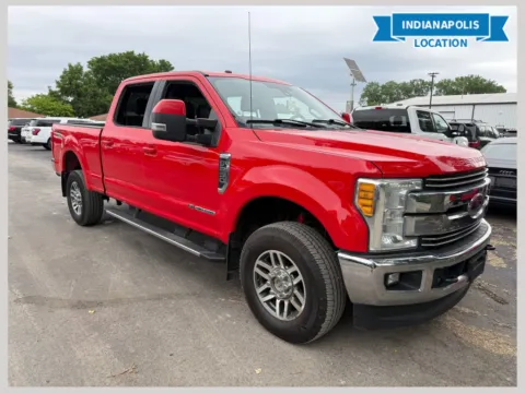 Red 2017 Ford F-250SD Lariat for sale in Indianapolis, IN