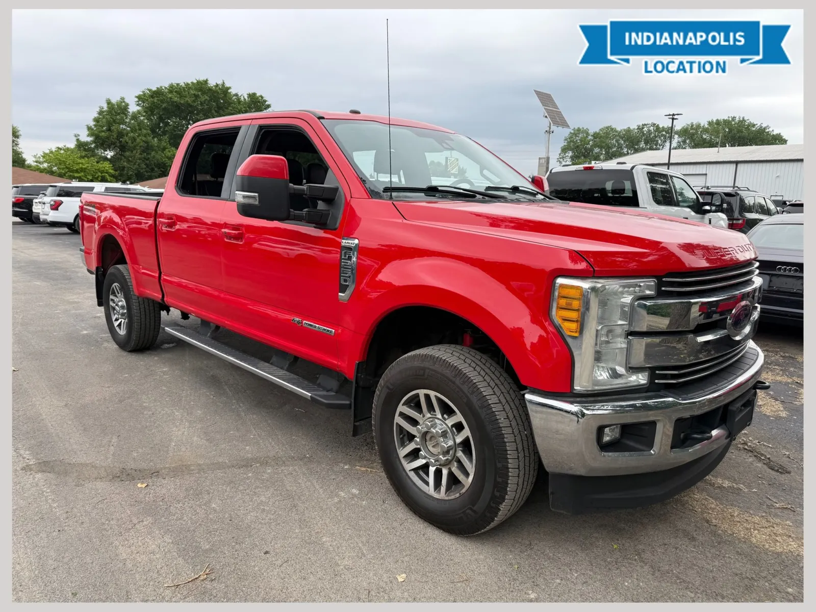 Red 2017 Ford F-250SD Lariat for sale in Indianapolis, IN