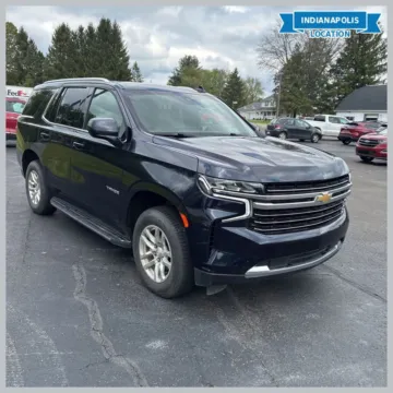 Blue 2021 Chevrolet Tahoe LT for sale in Indianapolis, IN