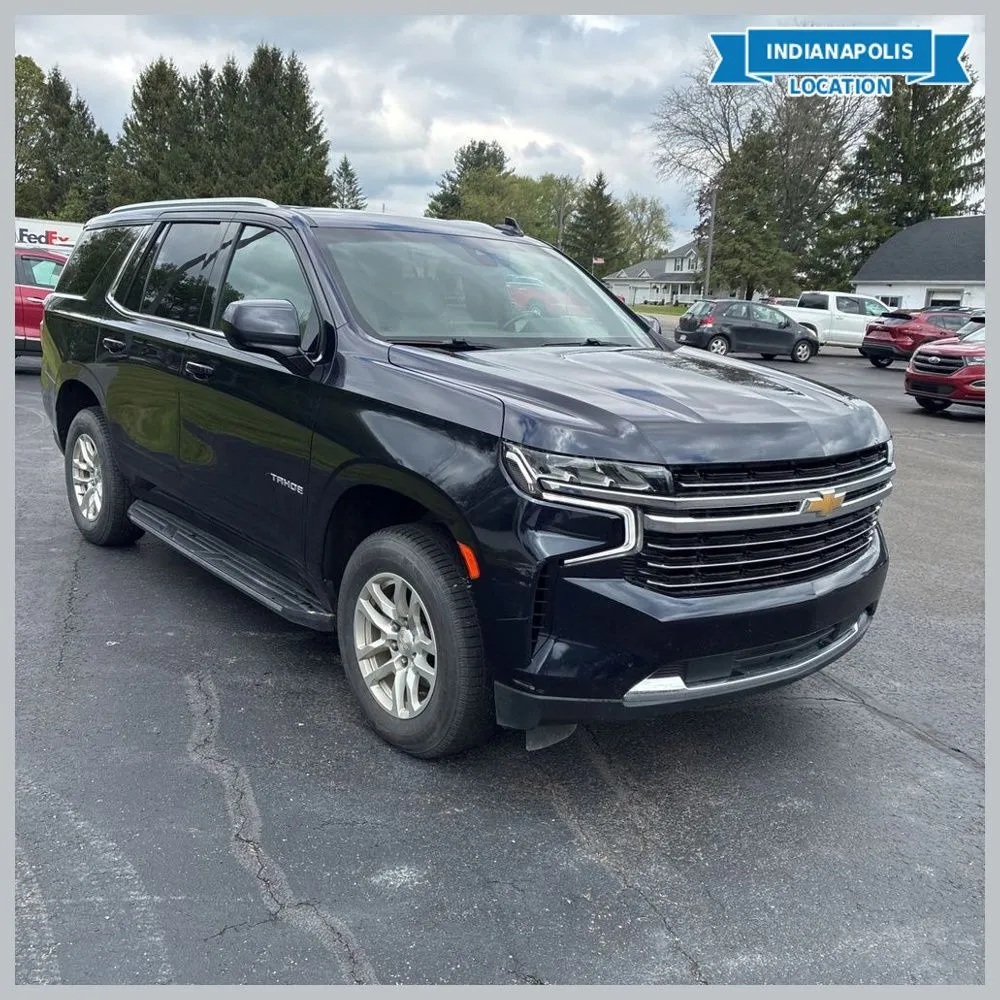 Blue 2021 Chevrolet Tahoe LT for sale in Indianapolis, IN
