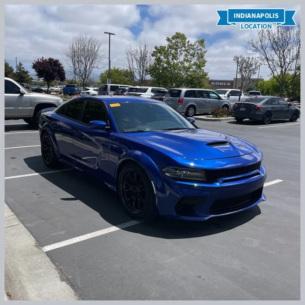 Blue 2021 Dodge Charger R/T Scat Pack Widebody for sale in Indianapolis, IN