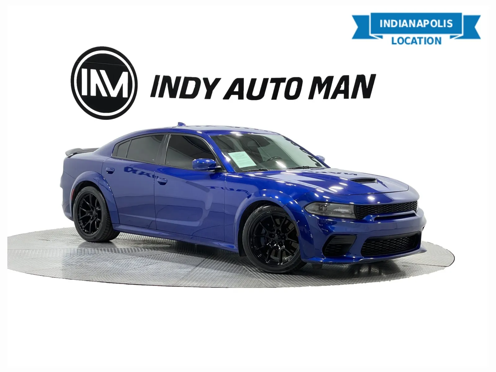 Blue 2021 Dodge Charger R/T Scat Pack Widebody for sale in Indianapolis, IN