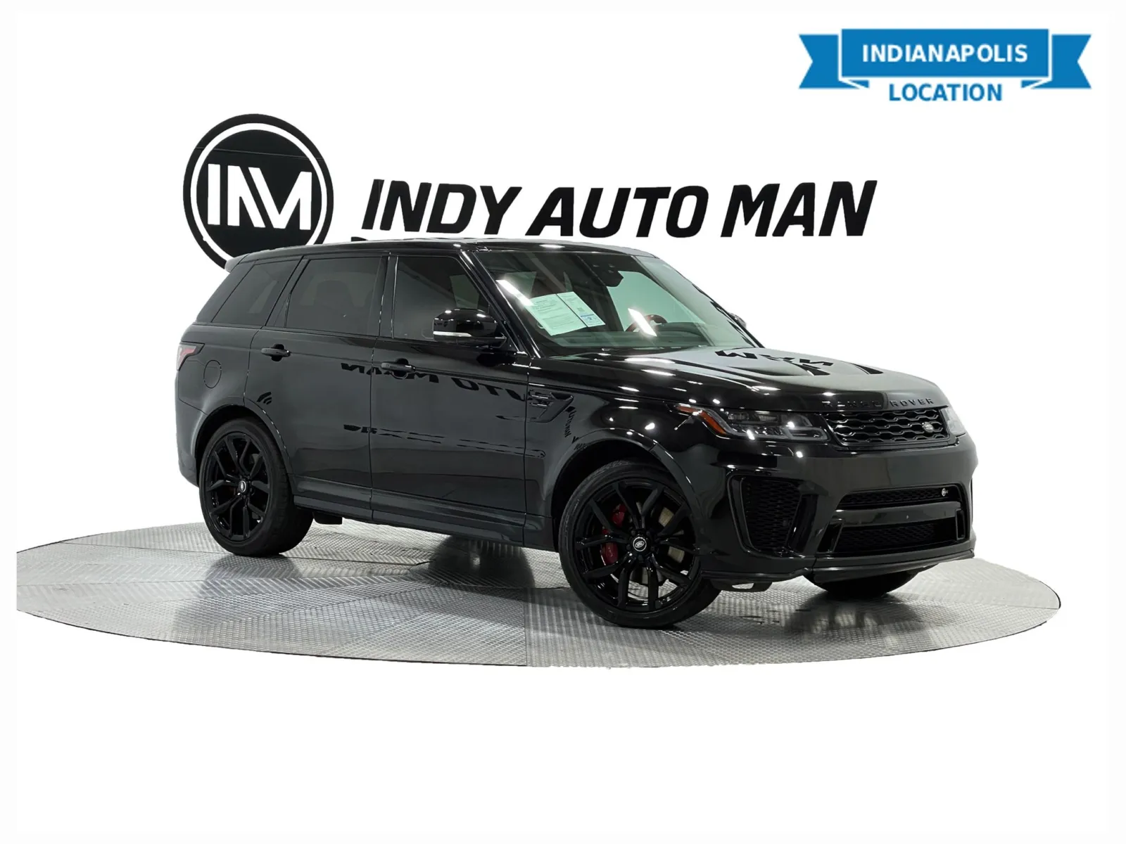 Black 2020 Land Rover Range Rover Sport SVR for sale in Indianapolis, IN