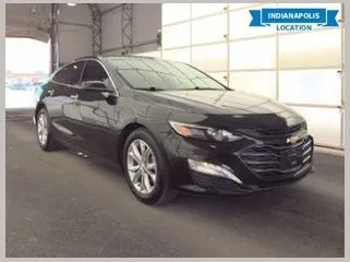 Black 2021 Chevrolet Malibu LT for sale in Indianapolis, IN