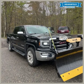 Black 2017 GMC Sierra 1500 SLT for sale in Indianapolis, IN