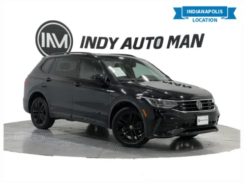 Black 2022 Volkswagen Tiguan 2.0T SE R-Line Black for sale in Indianapolis, IN