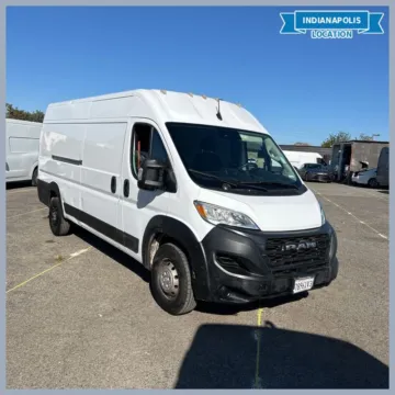 White 2023 Ram ProMaster 3500 High Roof for sale in Indianapolis, IN