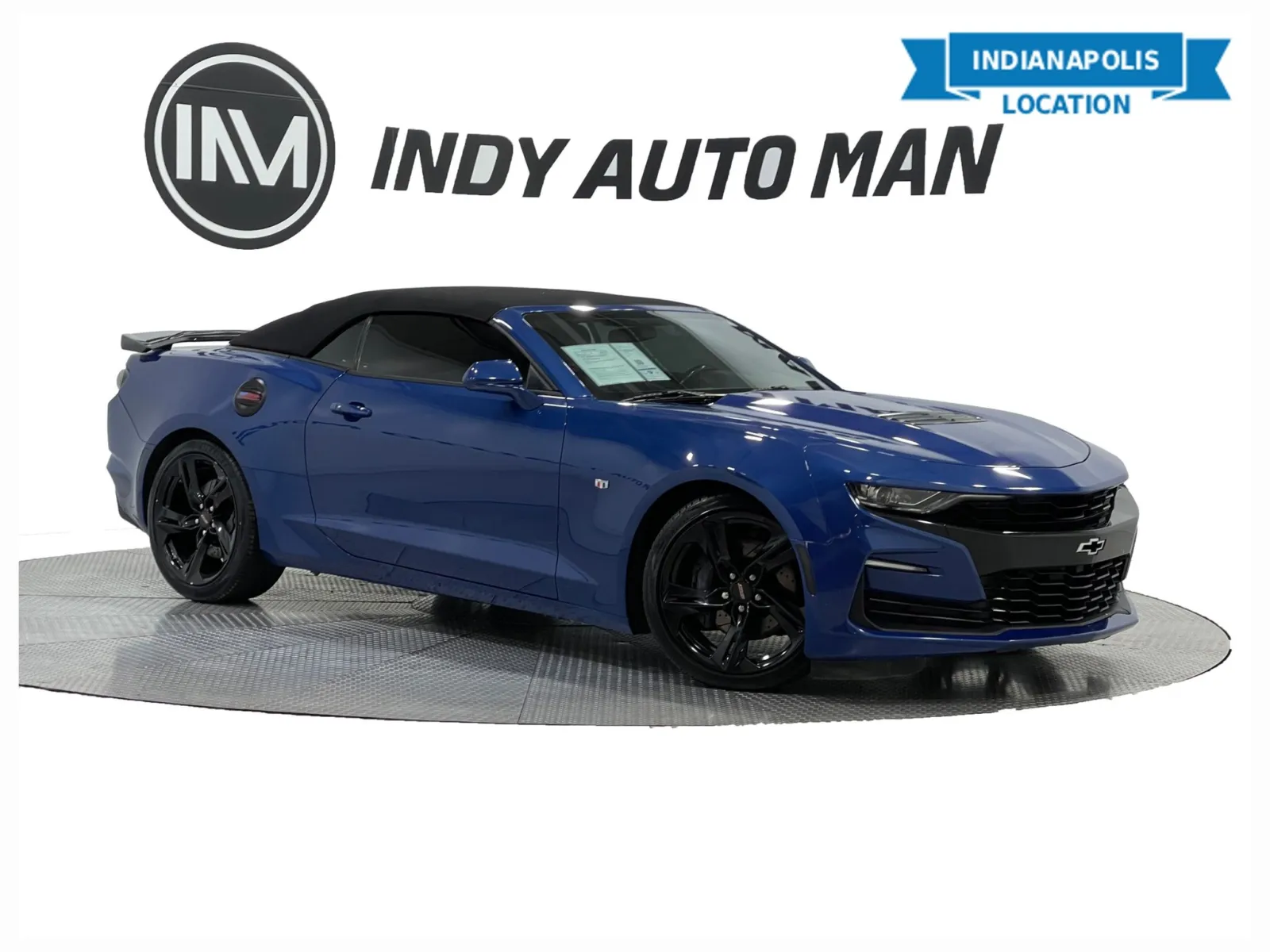 Blue 2019 Chevrolet Camaro SS 1SS for sale in Indianapolis, IN