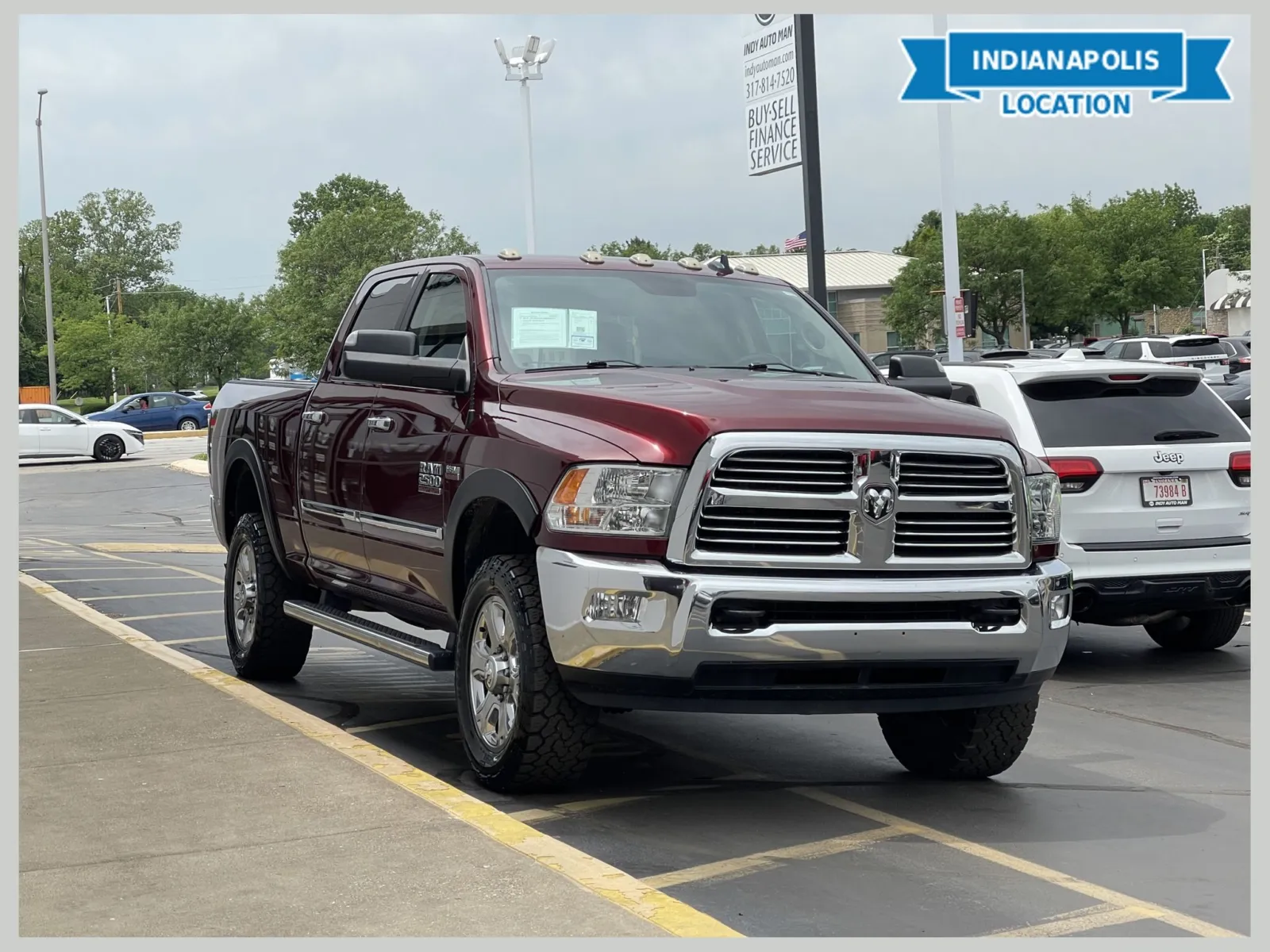 Red 2016 Ram 2500 Big Horn for sale in Indianapolis, IN