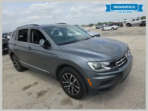 Gray 2021 Volkswagen Tiguan 2.0T SE for sale in Indianapolis, IN