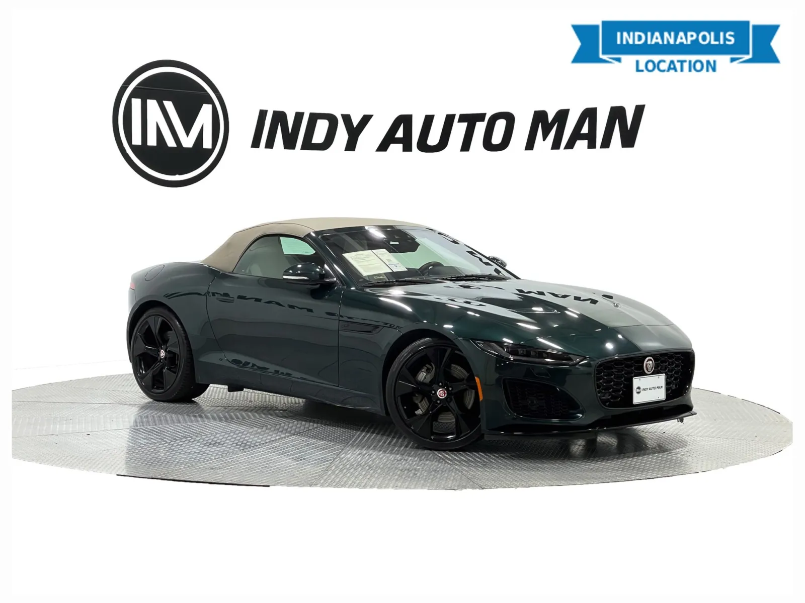 Green 2021 Jaguar F-TYPE P300 for sale in Indianapolis, IN