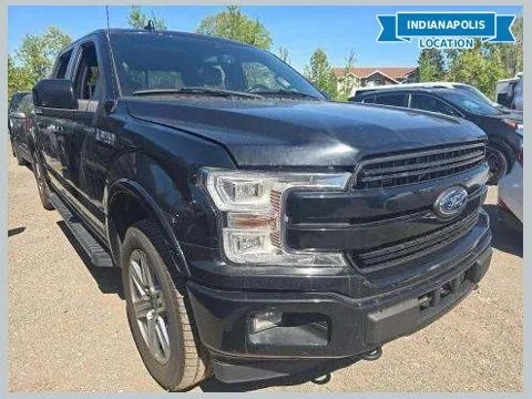 Black 2018 Ford F-150 Lariat for sale in Indianapolis, IN