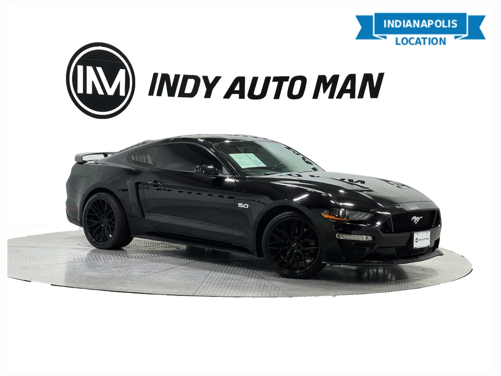 Black 2018 Ford Mustang GT for sale in Indianapolis, IN