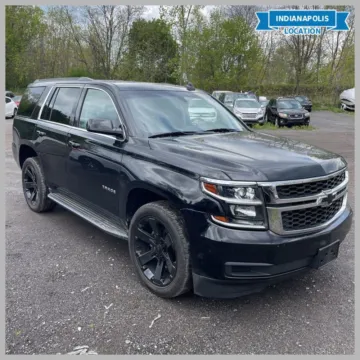 Black 2018 Chevrolet Tahoe LS for sale in Indianapolis, IN