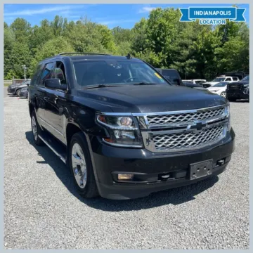 Black 2016 Chevrolet Tahoe LT for sale in Indianapolis, IN
