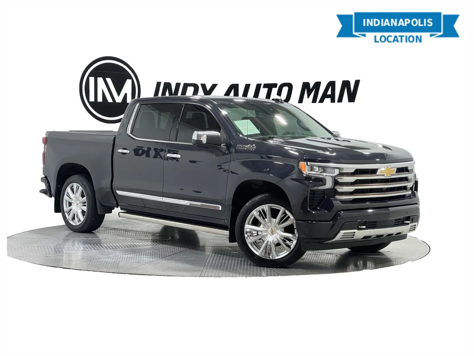 Gray 2022 Chevrolet Silverado 1500 High Country for sale in Indianapolis, IN