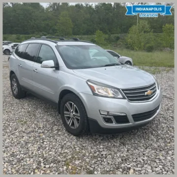 Silver 2017 Chevrolet Traverse 2LT for sale in Indianapolis, IN