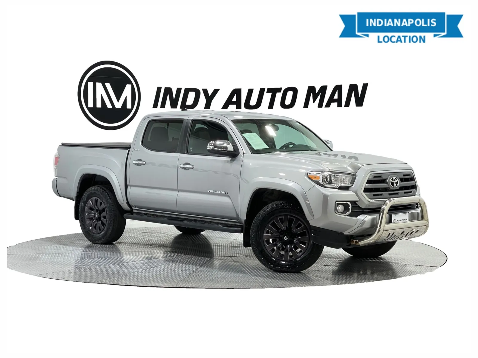 Silver 2017 Toyota Tacoma Limited V6 for sale in Indianapolis, IN