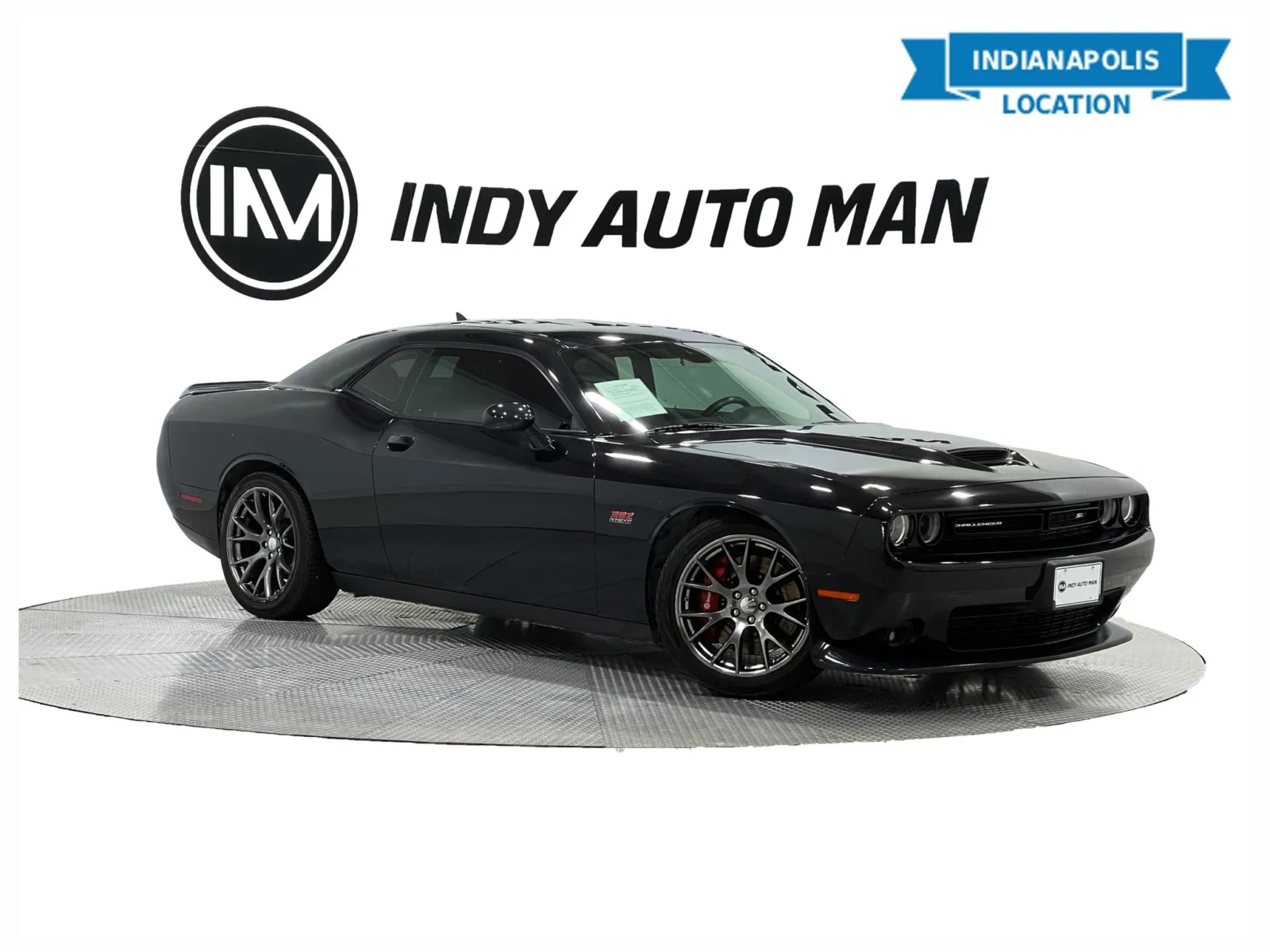 Black 2015 Dodge Challenger SRT 392 for sale in Indianapolis, IN