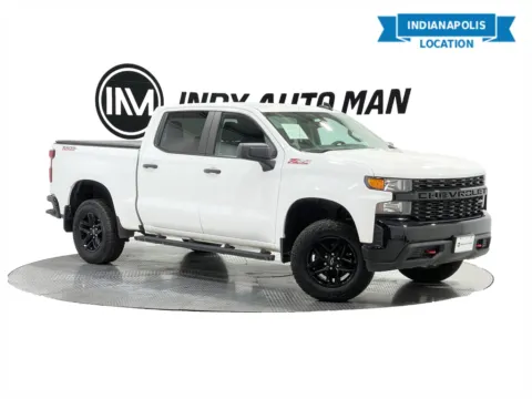 White 2021 Chevrolet Silverado 1500 Custom Trail Boss for sale in Indianapolis, IN