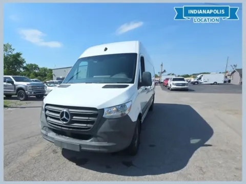 White 2023 Mercedes-Benz Sprinter 2500 Cargo 170 WB High Roof for sale in Indianapolis, IN