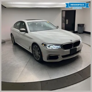 White 2018 BMW 5 Series M550i xDrive for sale in Indianapolis, IN