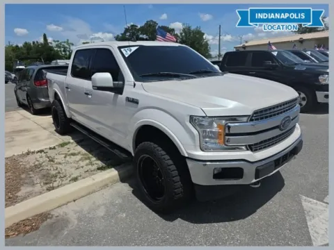 White 2019 Ford F-150 Lariat for sale in Indianapolis, IN