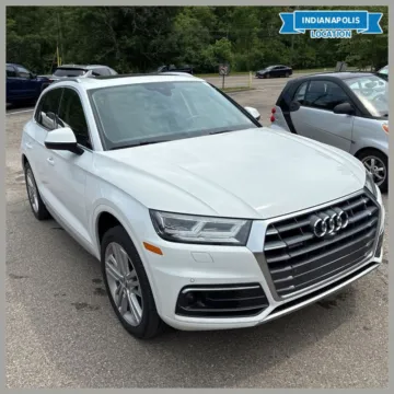 White 2018 Audi Q5 2.0T Prestige quattro for sale in Indianapolis, IN