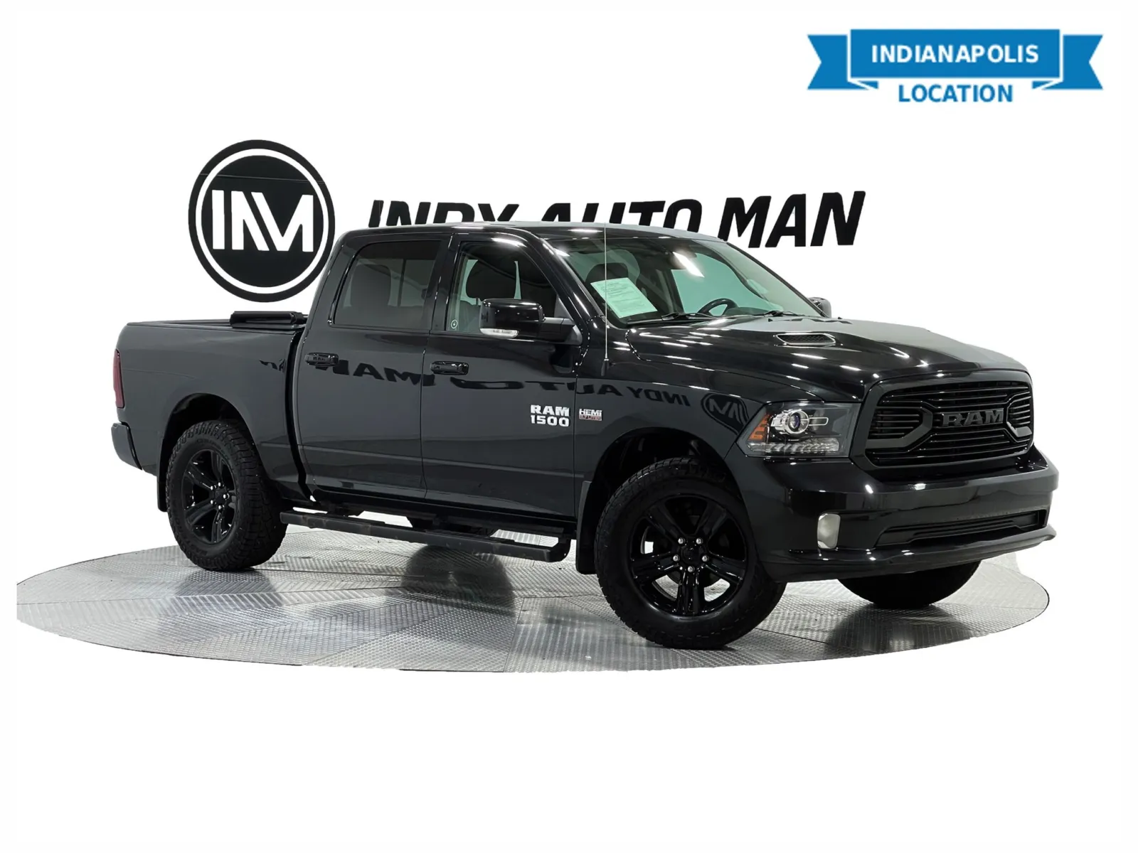 Black 2018 Ram 1500 Sport for sale in Indianapolis, IN