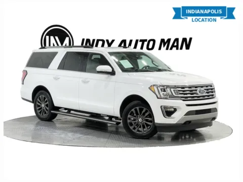 White 2021 Ford Expedition Max Limited for sale in Indianapolis, IN