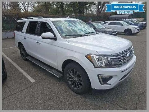 White 2021 Ford Expedition Max Limited for sale in Indianapolis, IN
