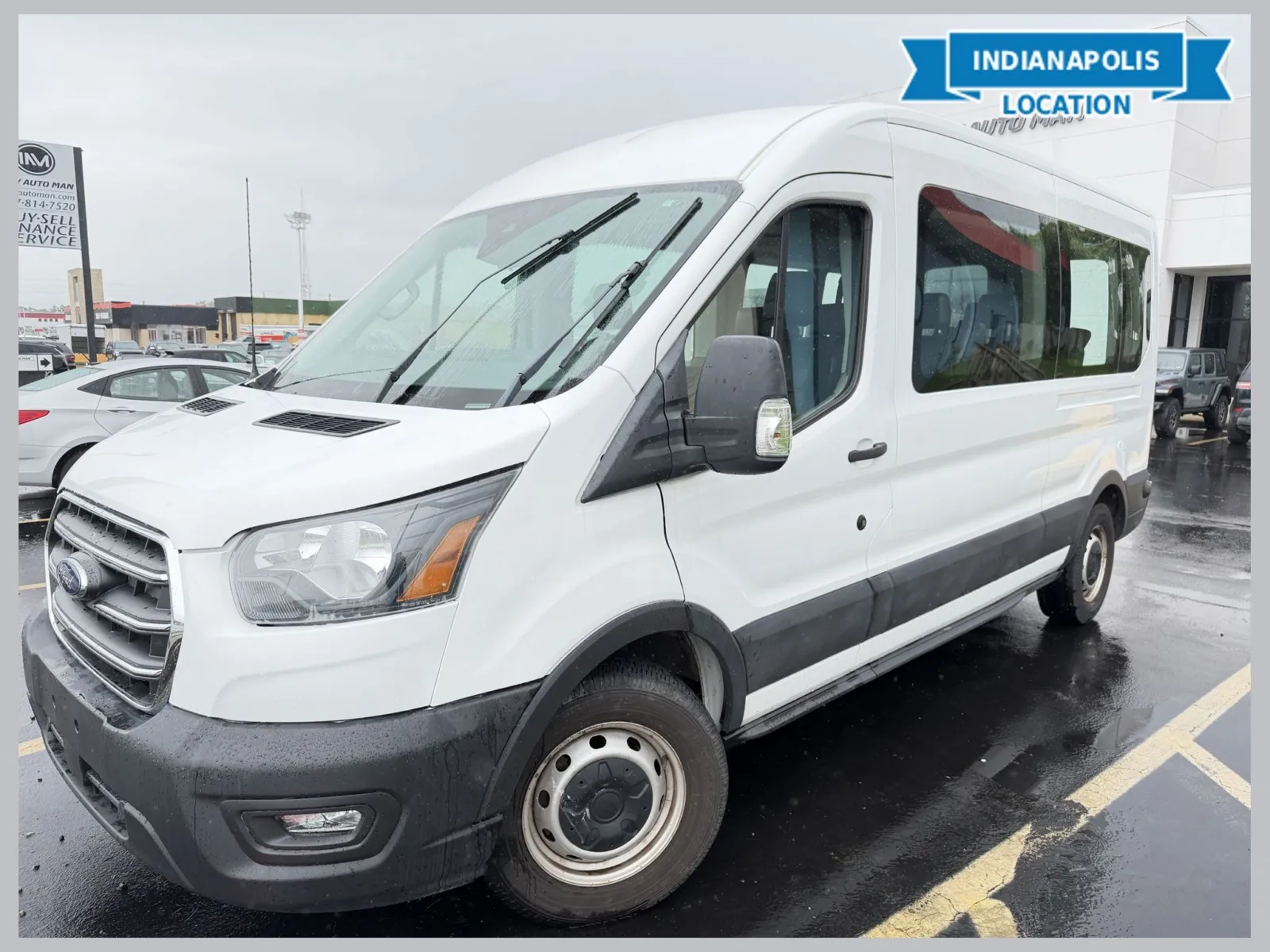 White 2020 Ford Transit-350 XL for sale in Indianapolis, IN