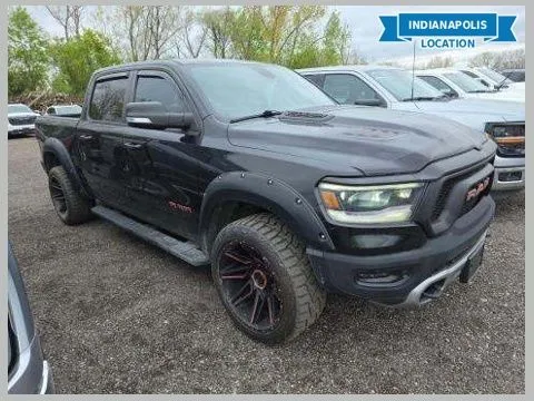 Black 2019 Ram 1500 Rebel for sale in Indianapolis, IN