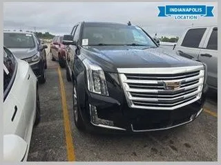 Black 2018 Cadillac Escalade Platinum Edition for sale in Indianapolis, IN