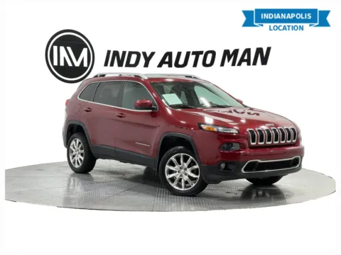 Red 2014 Jeep Cherokee Limited for sale in Indianapolis, IN