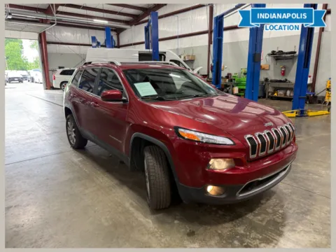 Red 2014 Jeep Cherokee Limited for sale in Indianapolis, IN