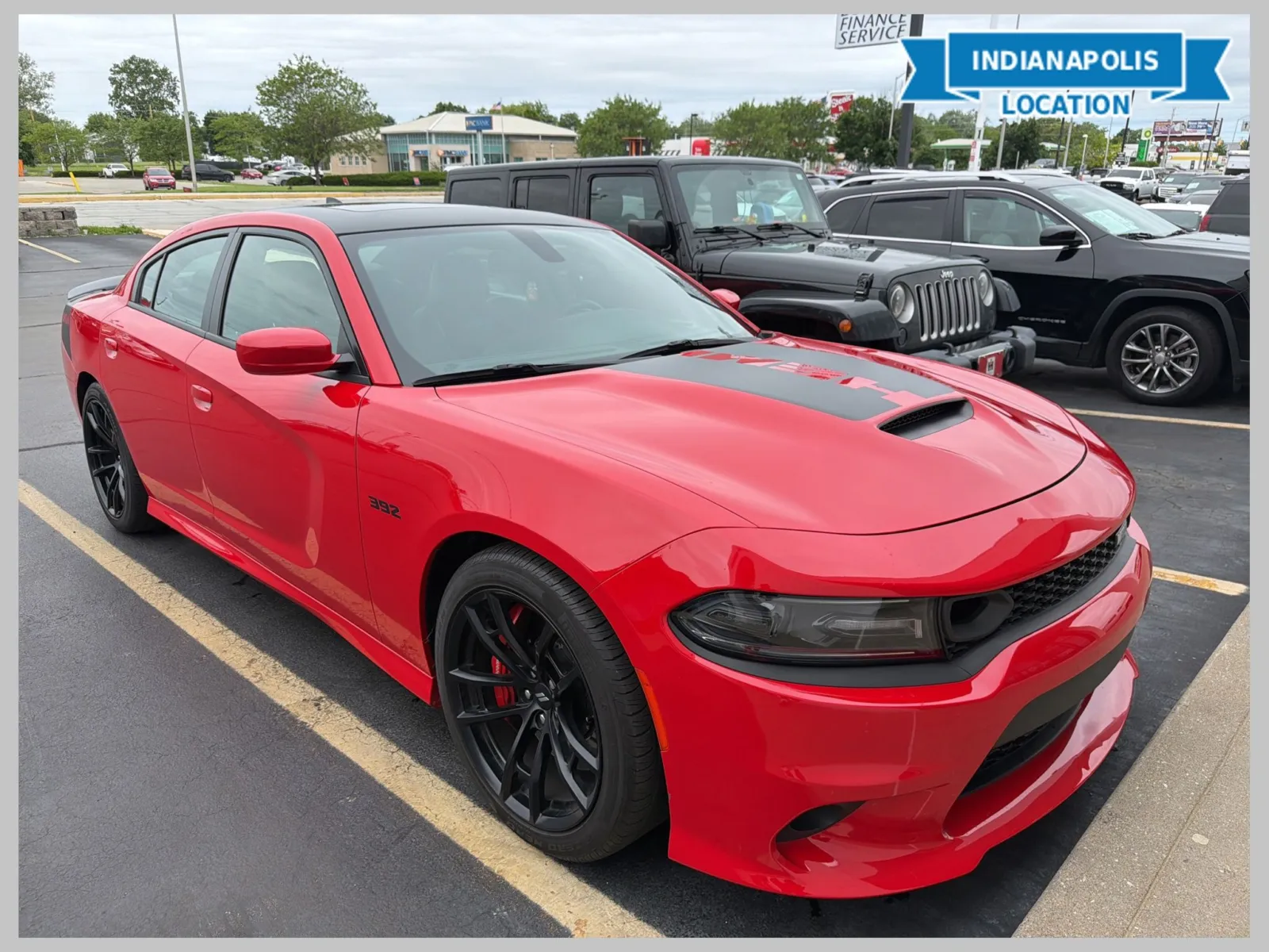 Red 2019 Dodge Charger R/T Scat Pack for sale in Indianapolis, IN
